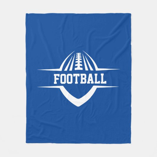 Football Fleece Blanket (Voorkant)