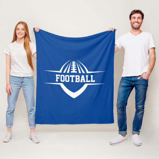 Football Fleece Blanket Deken (In situ)