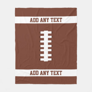 Football Fleece Deken