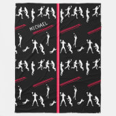 Football Fleece Deken (Voorkant)