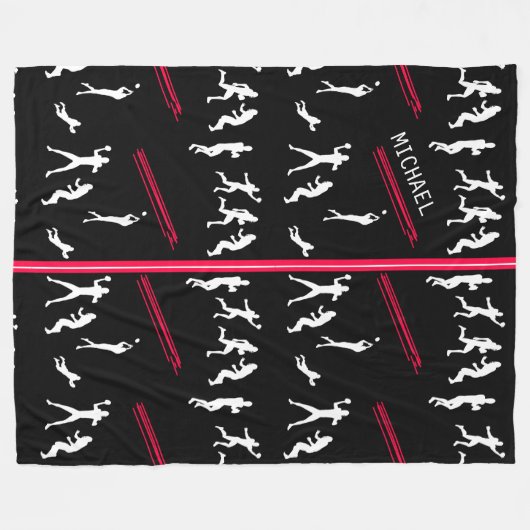 Football Fleece Deken (Voorkant (Horizontaal))