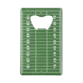 Football Fles Open Creditkaart Flessenopener (Achterkant)