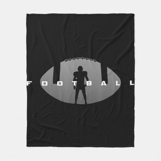 Football Football Fleece Deken (Voorkant)