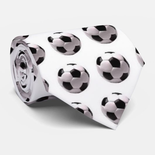 football, football, football, football, voetbool.. stropdas (Opgerold)