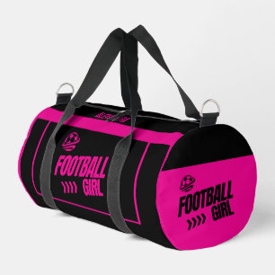 Football, Football Speler Meisje, Team, Gift Plunjezak