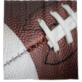 Football foto close-up douchegordijn (Voorkant)