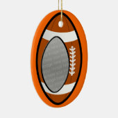 football foto ornament (Rechts)
