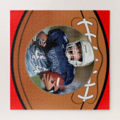 Football Foto Sport Frustreren Legpuzzel (Horizontaal)