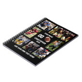 Football fotocollage notitieboek (Linkerzijde)
