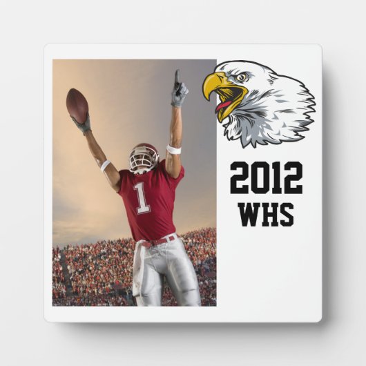 Football fotoplaque - SRF Fotoplaat (Voorkant)