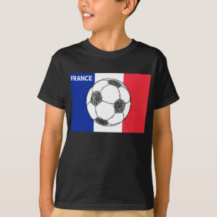Football, Frankrijk T-shirt