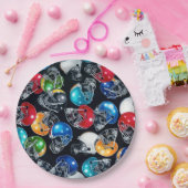 Football Frenzy Football Helmet Patroon Borden Papieren Bordje (Feest)