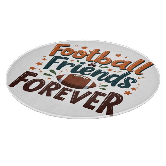 Football Friends Forever Fantasy Football Seizoen Snijplank (Hoek)