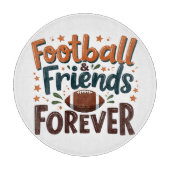 Football Friends Forever Fantasy Football Seizoen Snijplank (Voorkant)