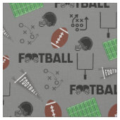 Football Fun on Grey Stof (Close Up)