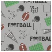 Football Fun op lichtgrijs Stof (Close Up)
