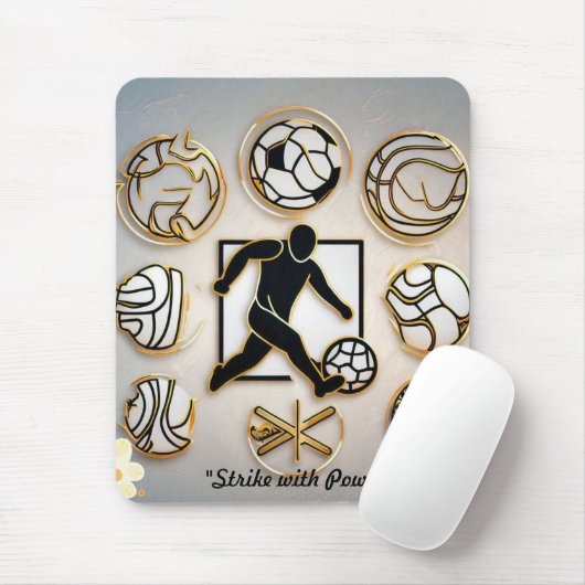 "Football Fusion Art" Muismat (Met muis)