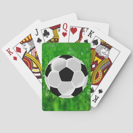 Football Futbol Pokerkaarten (Achterkant)