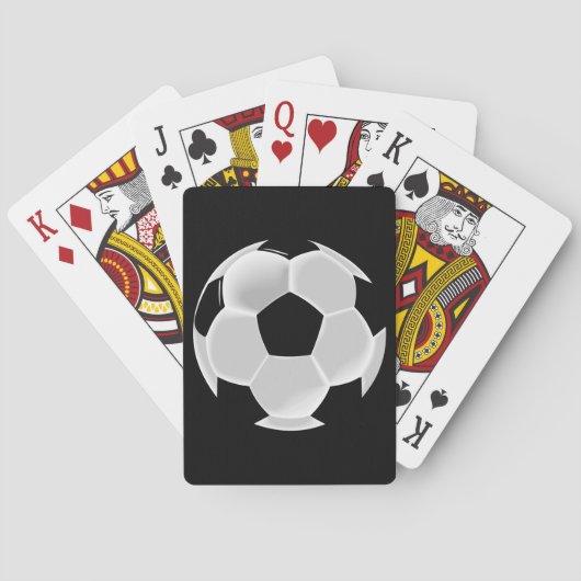 Football Futbol Pokerkaarten (Achterkant)