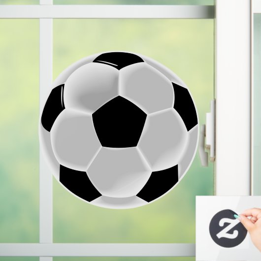 Football Futbol Soccer Raamsticker (Huis)