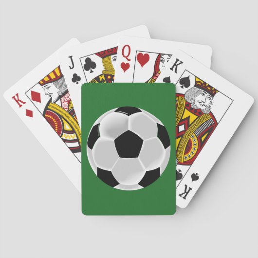 Football Futbol Speelkaarten (Achterkant)