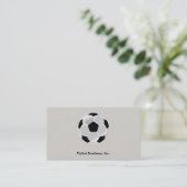 Football Futbol Visitekaartje (Staand voorkant)
