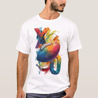 Football gaat over de X versus O T-shirt