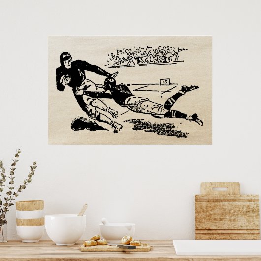 Football Game 1942 Poster (Keuken)