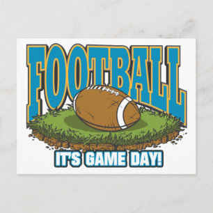 Football Game Day Briefkaart