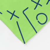 Football Game Day Fleece Deken (Hoek)