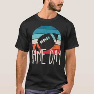 Football game Day Funny Team Sports Football Lover T-shirt