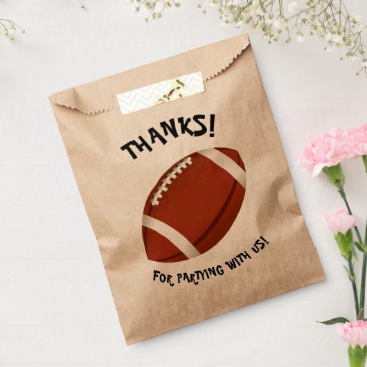 Football game Day Super Sports Fan PERSONALIZE Bedankzakje (Gezegeld)