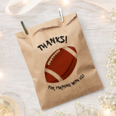 Football game Day Super Sports Fan PERSONALIZE Bedankzakje (Geknipt)