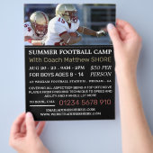 Football game, Football Camp Adverteren Flyer (Hand)