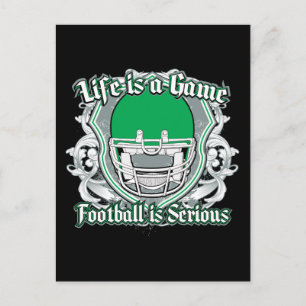 Football Game Green Briefkaart