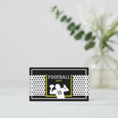 Football game, kinderkaartje informatiekaartje (Staand voorkant)