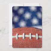 Football Game Party Kaart (Voorkant)