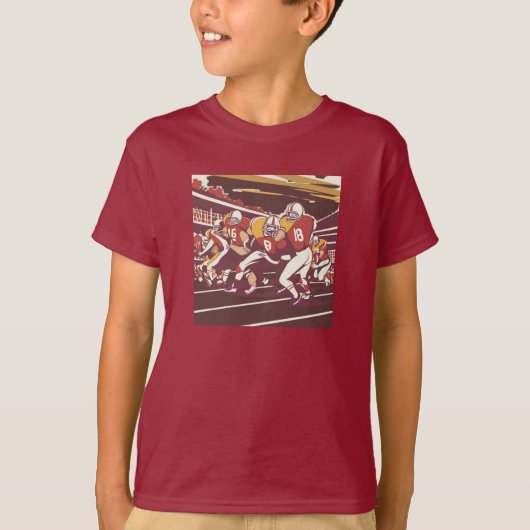 Football game t-shirt (Voorkant)