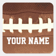 Football geeft grafisch gepersonaliseerde sticker 