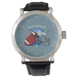 Football Gestructureerde Achtergrond foto personal Horloge