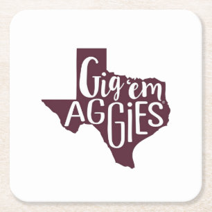 Football Gig 'EmT-Shirt Kartonnen Onderzetters