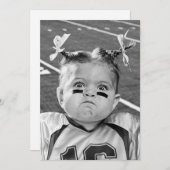 Football Girl Kaart (Voorkant / Achterkant)