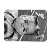 Football Girl Magneet (Horizontaal)