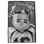 Football Girl Medium Cadeauzakje (Voorkant)