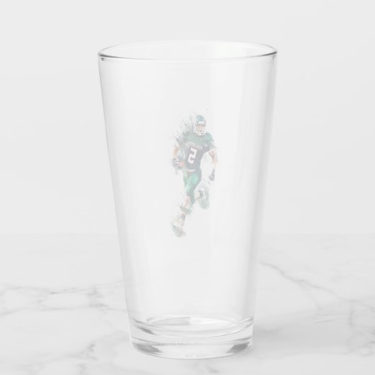 Football Glas (Achterkant)