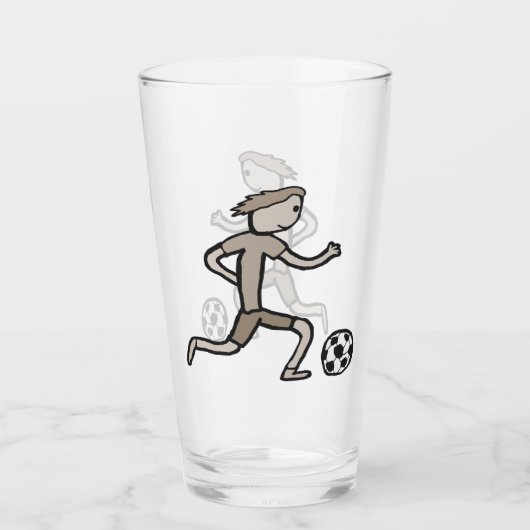 Football Glas (Voorkant)