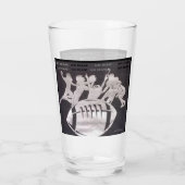 FOOTBALL GLASS CUP GLAS (Achterkant)
