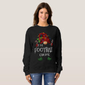 Football Gnome Buffalo met kerstboom Trui (Voorkant volledig)