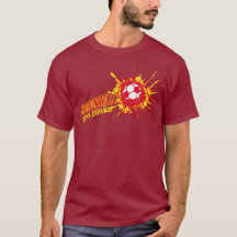 Football Goal Spain aangepast t-shirt