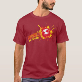 Football Goal Spain aangepast t-shirt